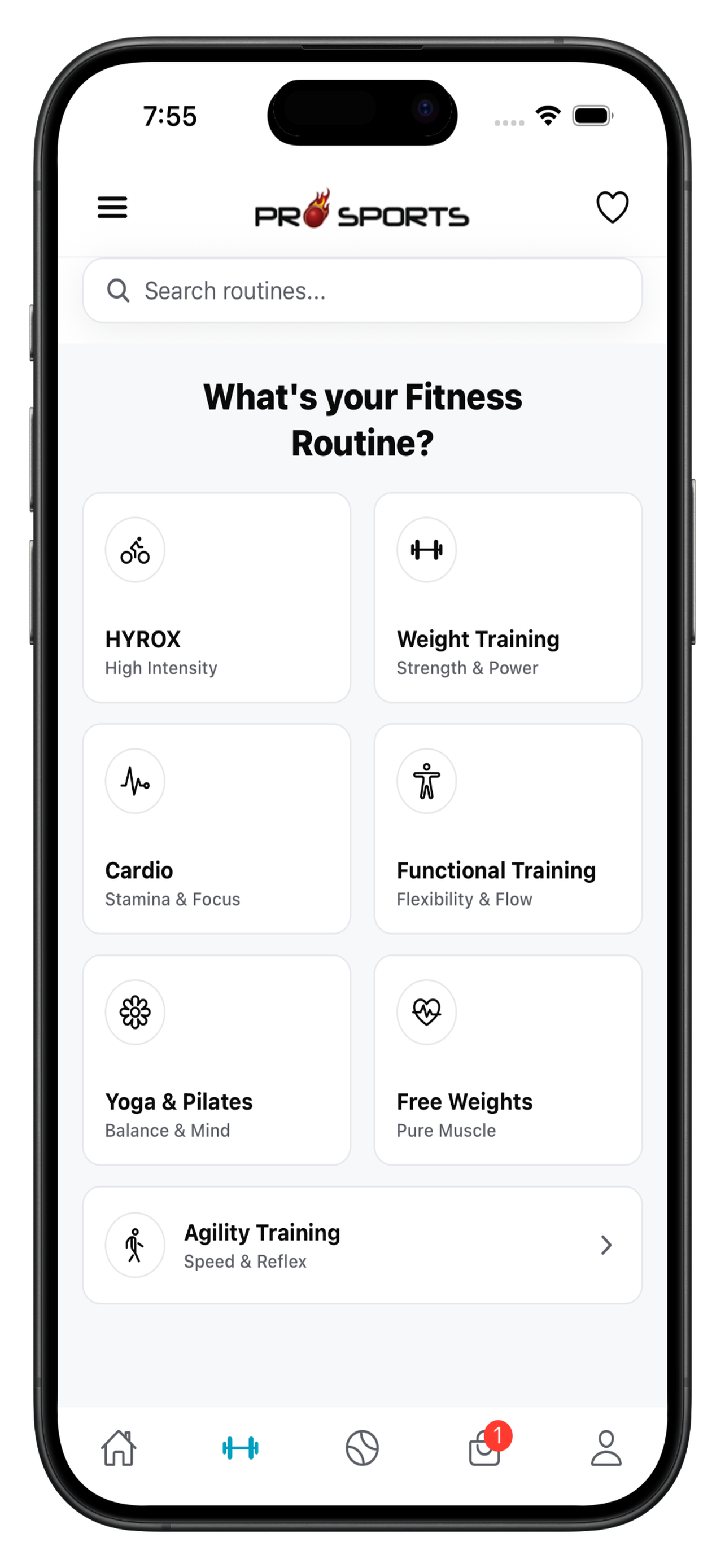 Pro Sports: Fitness & Gear screenshot 5
