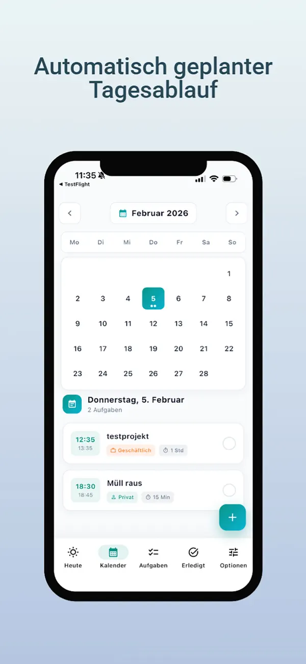 Screenshot #3 pour AutoPlanner