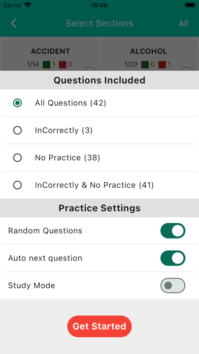 Greek Driving test Screenshot