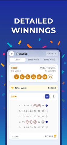 My Lotto South Africa iPhone screenshot 5