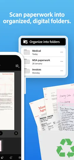 Adobe Scan: PDF & OCR Scanner iPhone Screenshot 3