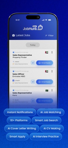 JobHunt - Job Search AI Agent iPhone screenshot 7