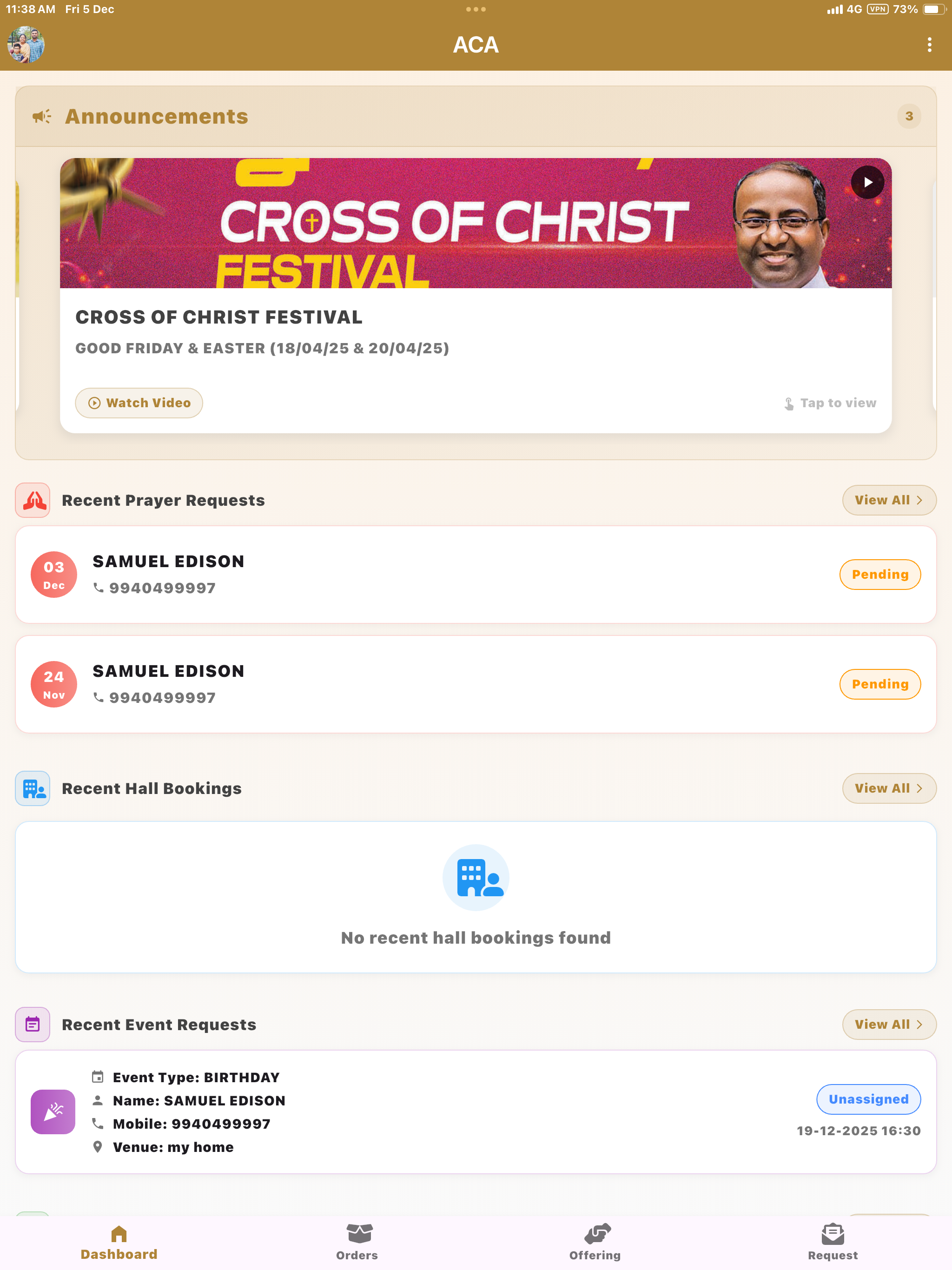 ACA Avadi Church