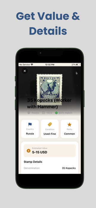 Stamp Identifier - Value Scan Screenshot 3 of 5