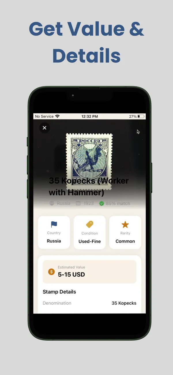 #3. Stamp Identifier - Value Scan (iOS) Göre: Chnini Ramdhane
