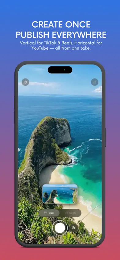 OneTake: Dual Camera Recorder screenshot 3