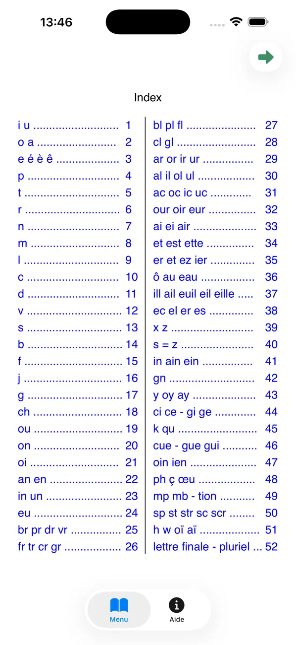 Screenshot #1 pour syllABC