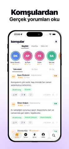 Komşular iPhone screenshot