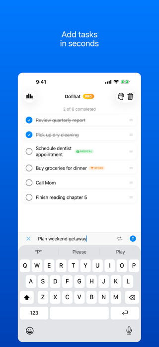 DoThat: Smart Task Reminders Screenshot 3 of 4