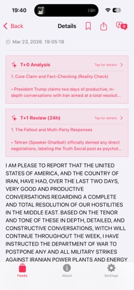 AlphaNode - Trump Gov Tracker screenshot 1