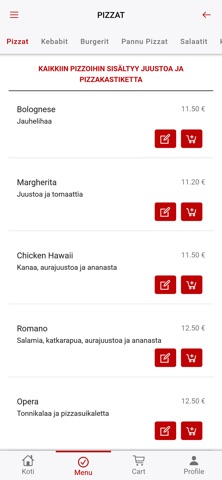 Pizzeria Fati screenshot