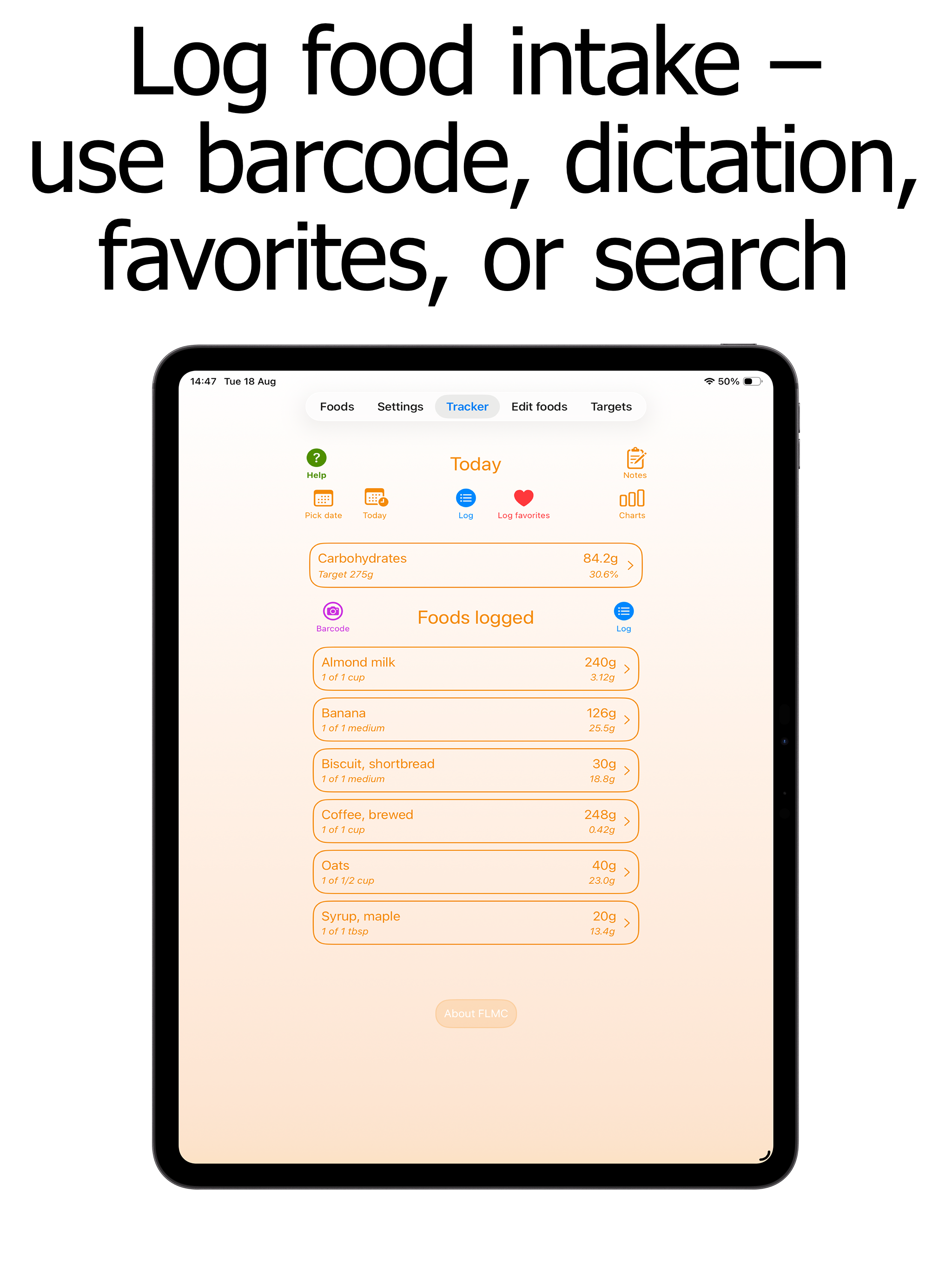 Carb Counter and Tracker screenshot 11