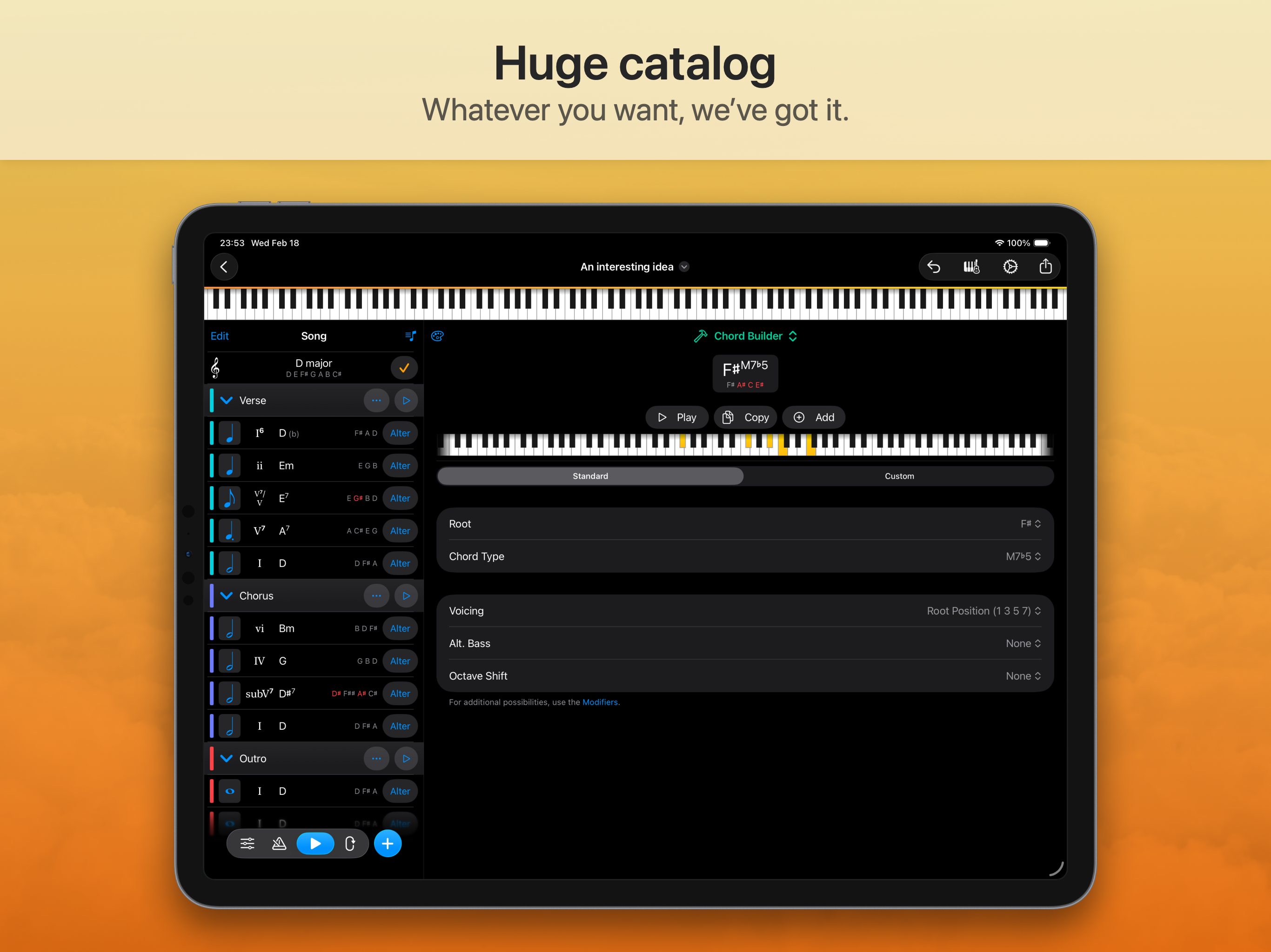 Suggester 2 : Chords & Scales