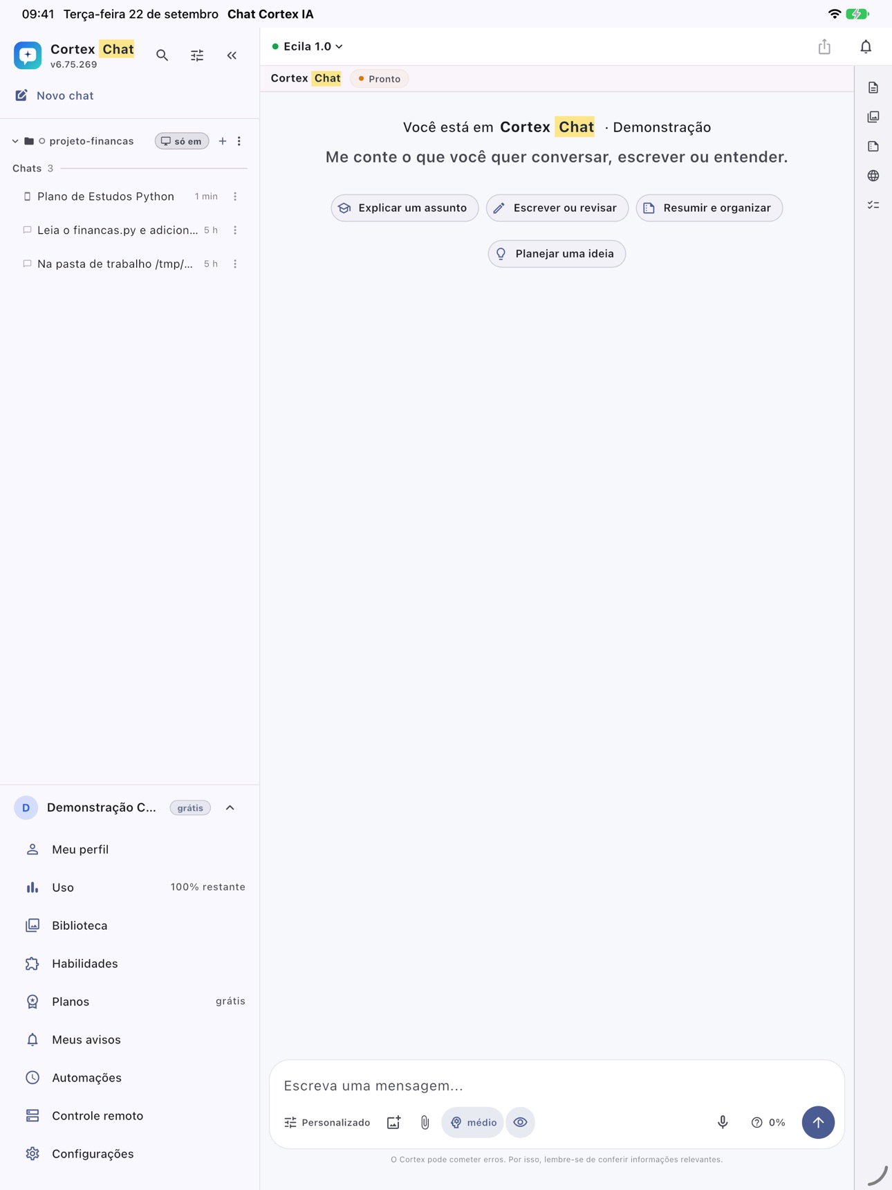 Screenshot 12 of Chat Cortex IA