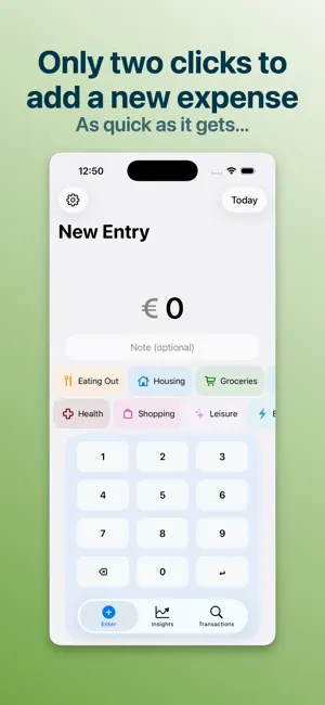 Moniq - Simple Expense Tracker screenshot 1