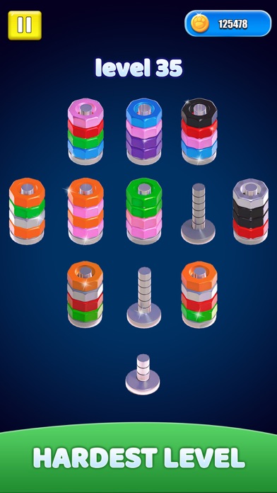 Nuts and Bolts: Color Match Screenshot