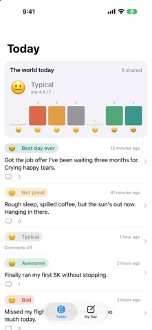 MyDay: Share Your Day screenshot