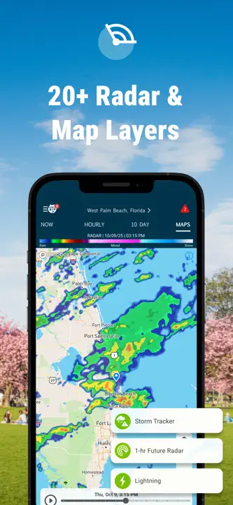 WeatherBugのスクリーンショット（3/9）