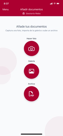 GESTORÍA REBO screenshot