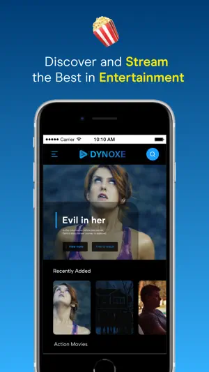 Dynoxe TV: Movies & Shows App screenshot 1