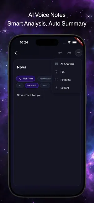 Nova: AI Notes screenshot 4