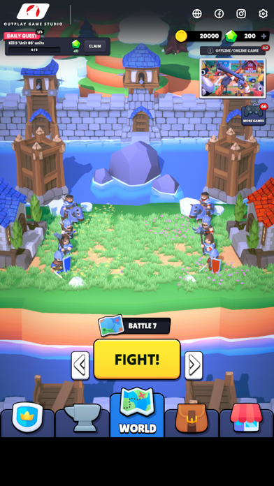 Build Castle And Army Online Screenshot