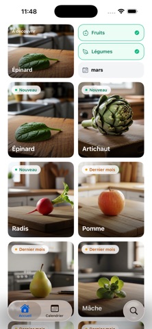 Saison: Fruits & Légumes screenshot