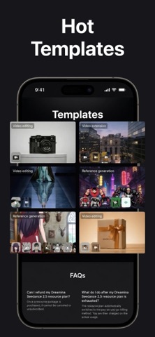 SeedanceAI - Video Generator + iPhone screenshot