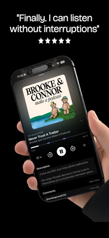Herd: Ad-Free Podcast App screenshot