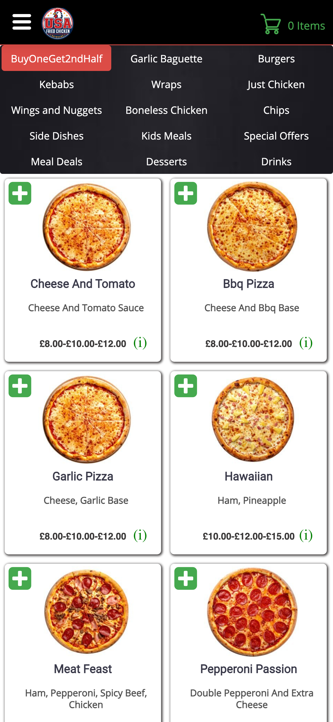 USA Chicken Pizza Bridgend screenshot 3