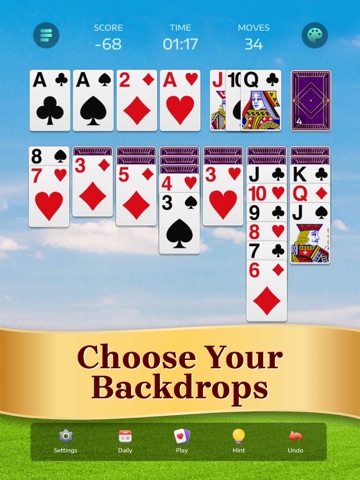Solitaire - Card Games Classic iPad screenshot