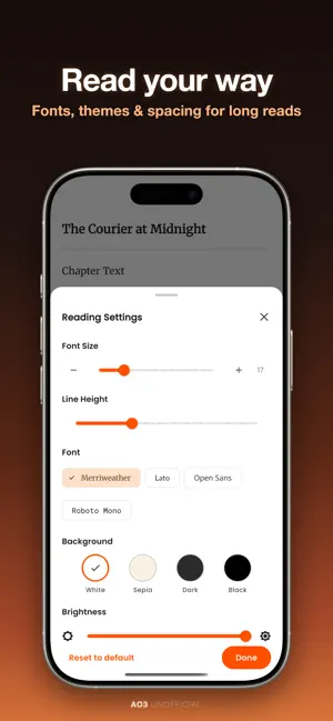 ArchFic: AO3 Unofficial Reader screenshot 3