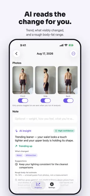 MeThen: Progress Photo Tracker screenshot 3