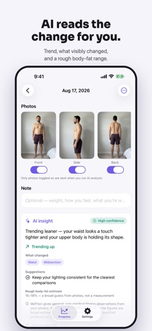 MeThen: Progress Photo Tracker Screenshot 3 of 6