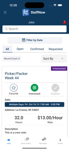 StaffNow Flex screenshot
