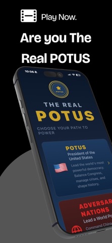 The Real POTUS iPhone screenshot