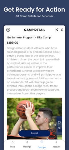 ISA-Athletics screenshot