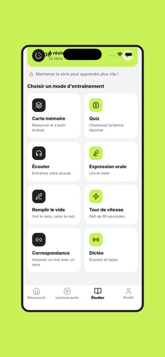 Words & Sentences - LingSwipe Screenshot 5 of 8