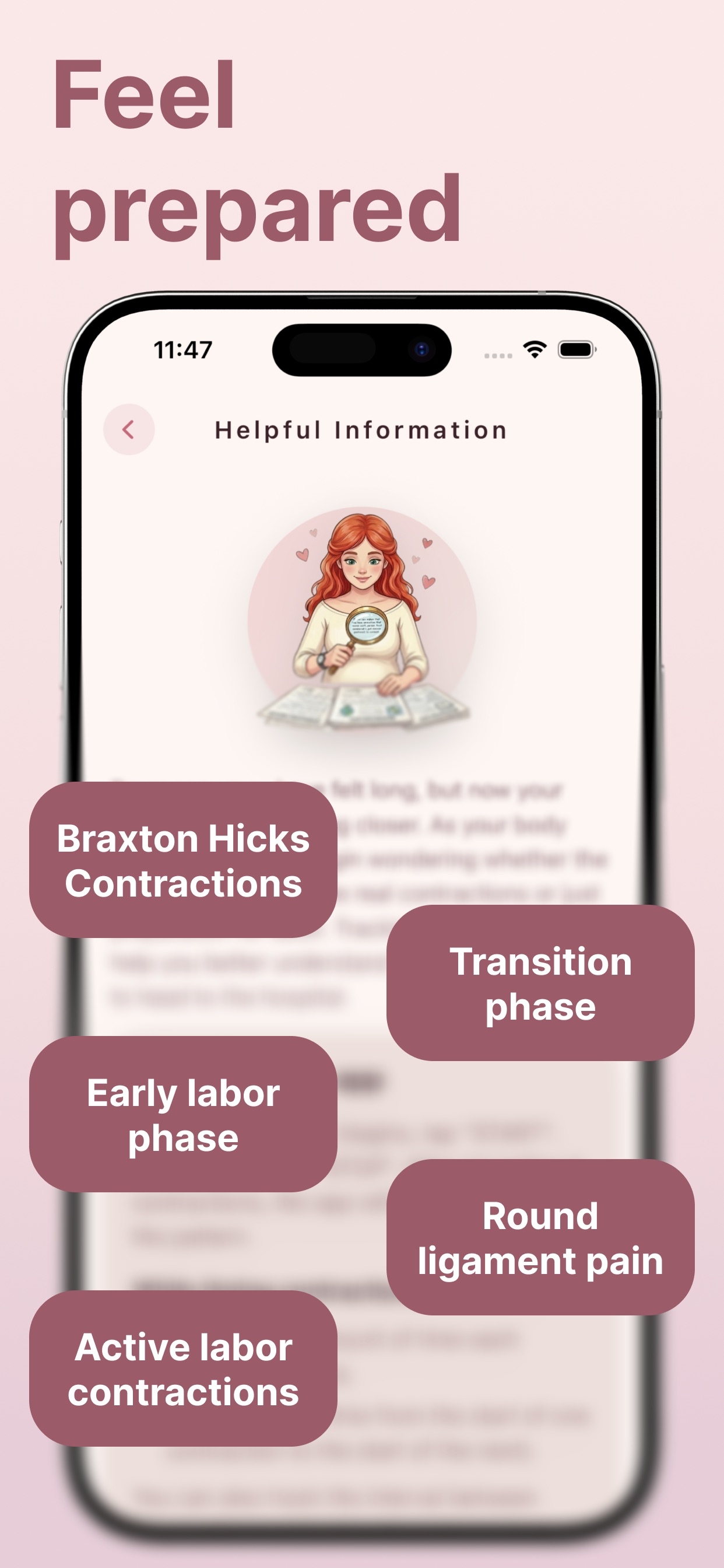 Contraction Timer・ screenshot 4