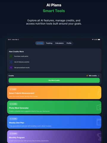 NutriAssistant AI iPad screenshot