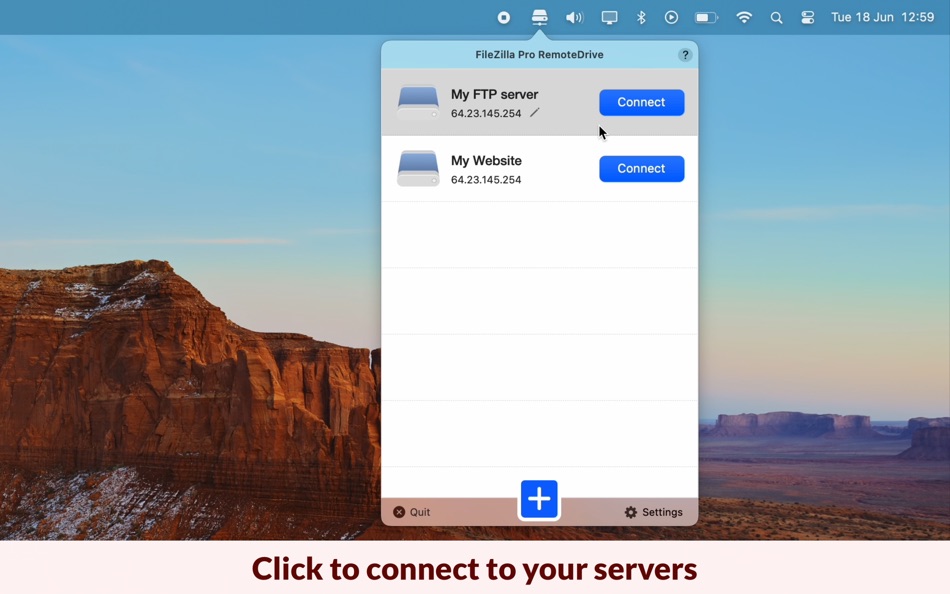 #2. FileZilla Pro RemoteDrive (macOS) Podle: Business Follows srl