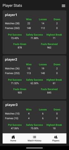 SnookerSync Snooker Scoreboard Screenshot 4 of 7