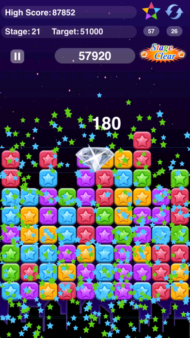 Screenshot #1 pour Pop Star - Block Puzzle