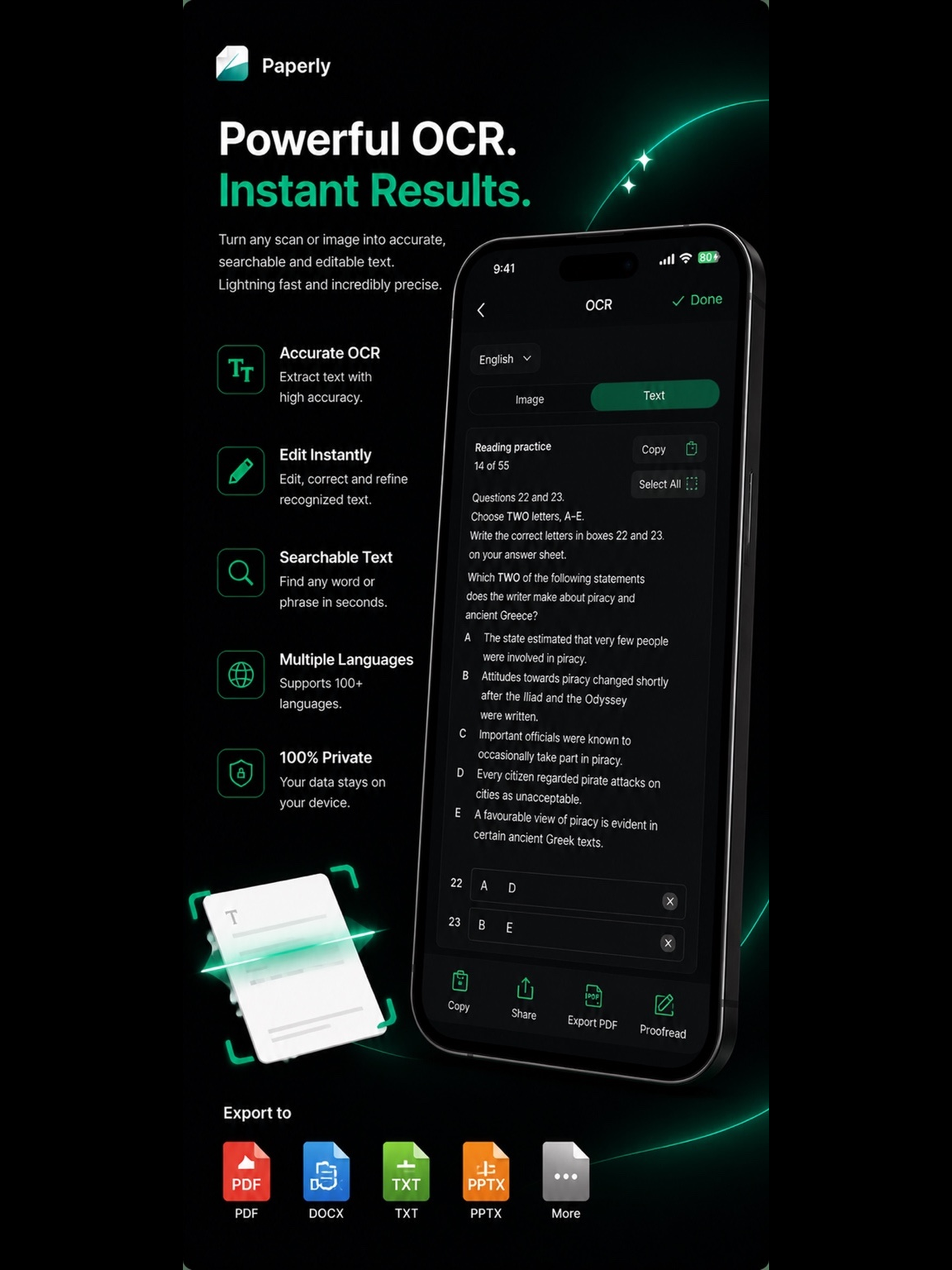 Paperly: Scanner & PDF Editor screenshot 10