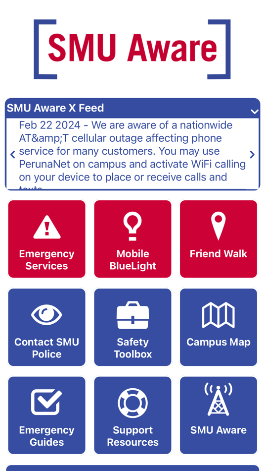 #1. SMU AWARE (iOS) 由: Southern Methodist University