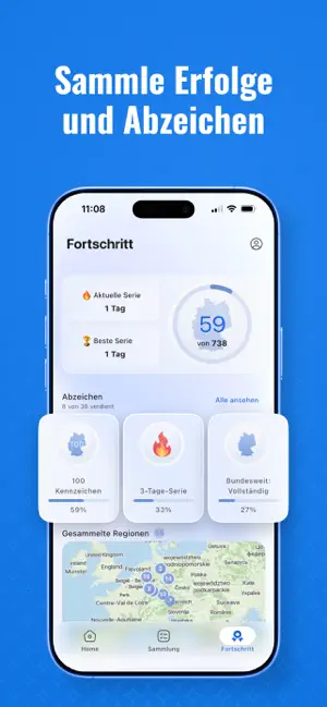 Kennzeichenalbum iPhone screenshot 5