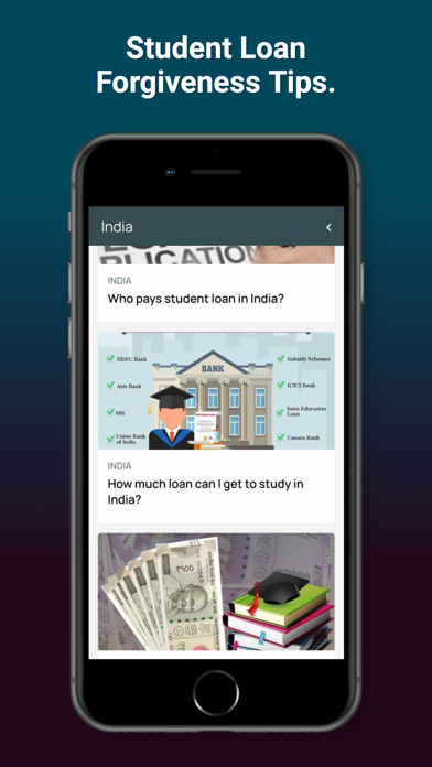 Student loan - Study Guide App Screenshot