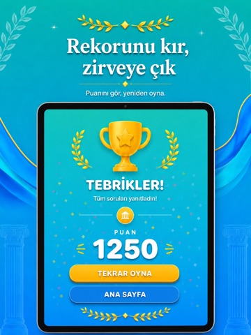 Kelime Yarışı - Bilgi Testi iPad screenshot