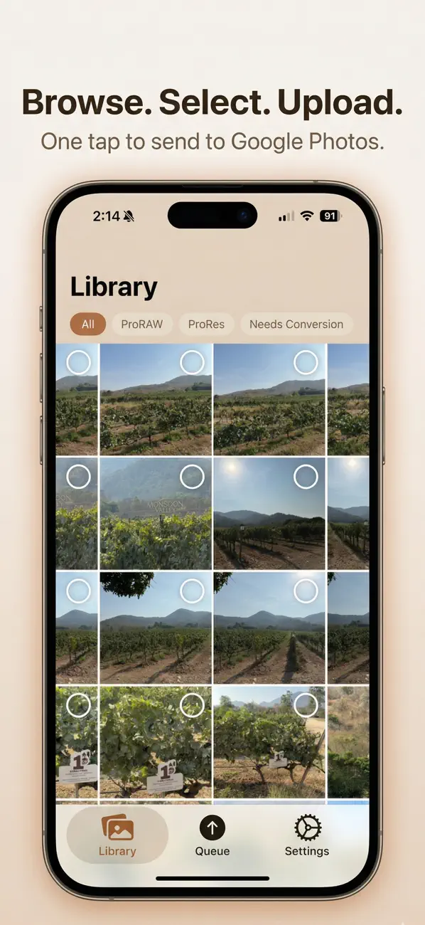 Screenshot #3 pour PhotoPusher for Google Photos
