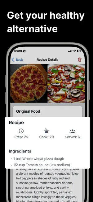 Healthy Food Swap screenshot 3